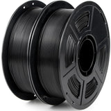 iSANMATE Rapid PLA Filament 1.75mm, Black 3D Printer Filament Bundle, Fast Printing Speed PLA, Dimensional Accuracy 0.02mm, 2 * 