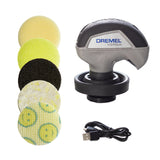 Dremel Versa Power Scrubber Kit with 5 Scrub Daddy Cleaning Sponge Pads Waterproof Cordless Electric Spin Scrubber, High Speed