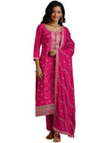 Libas Women'S Silk Blend Kurta Set (277070R