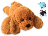 Tons of Love Weighted Stuffed Animals for Adults, Teens & Kids - Stuffed Animal Dog for Better Sleep - Emotional Support Plush -