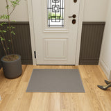Ottomanson Hallway Runner Rug 20 x 53 Non Slip Solid Area Rugs Easy to Clean Laundry Rug Runner Durable & Pet Friendly Floor Car