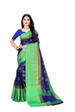 Leriya Fashion Soft Cotton & Silk Saree For Women Half Sarees Under 349 2020 Beautiful For Women saree free size with blouse pie