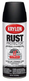 Krylon K06903500 K06903507 Enamel, 12 oz, Black, Flat