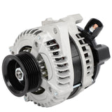 SCITOO Alternator Fit for Honda for Accord 2013-2017 V6 3.5L Manual Transmission- 12V 135Amp CW 6-Groove Pulley, Replace OE# 116