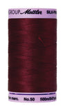 Mettler SilkFinish Solid Cotton Thread, 547 yd/500m, Cranberry