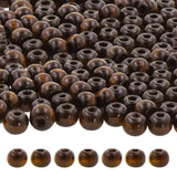 Mandala Crafts 2000 6mm Round Small Wooden Beads for Crafts Macrame Supplies - Customizable Brown Natural Wood Beads Bulk with H
