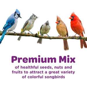 Kaytee Wild Bird Food Nut & Fruit Blend, 5 Pounds