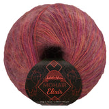 JubileeYarn Mohair Elixir Yarn - 50g/Skein Baby Wool Blend - Bloody Mary - 1 Ball