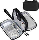 Drawbridge Travel Organizer Pouch For Men | Gadget Organizer Bag With Cable Organiser, Charger Pouch, Tech Accessories Storage, 