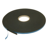 JVCC Window Glazing Tape [DoubleSided, Closed Cell] (DCWGT01): 3/8 in. x 75 ft. x 1/8 in. thick (Black)