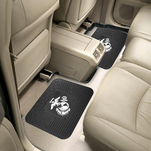 Fanmats - 16948 Fanmats Military Marines Utility Mat - 2 Piece,Team Color,14X17