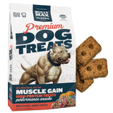 Bully Max Premium High Protein Dog Treats for Puppy & Adult Dogs - Training Dog Food Treats with 32% Protein, Real Meat, Veggies