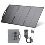 BigBlue SolarPowa 150 Foldable Solar Panel with Kickstands, IP68 Waterproof, 25% High Conversion Efficiency, N-Type Solar Cell, 