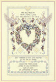 Janlynn Cross Stitch Kit, 17Inch by 12Inch, Wedding Doves