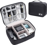 Dhvaja Electronics Accessories Organizer Bag Travel Cable Organizer Pouch For Charger, Usb Cords, Earphones, Power Bank, Sd Ca