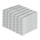 10 Pcs Truss Plates 6x6 Inch, Pronged Truss Mending Plate with Nail Teeth, Tie Plate for Wood Trusses Construction