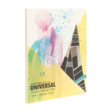 Creative Mark Universal Mixed Media Pads White 200gsm Paper Pads for Any Media, Acrylics, Collages, & More! [Single 6x8]