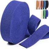 PECMER Cotton Webbing 1.5 Inch -Royal Blue 12 Yards 1 1/2 Webbing Straps for Webbing Bag Handles Belt Bag Strap/Tote Backpack Pu