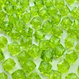 LIMAOLLY 100pcs 12mm Acrylic Cube Faceted Beads Colorful Square Plastic Spacer Beads Loose Beads for DIY Craft Making Necklace B