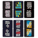 woopme Set of 6 Be Bold Be Brave be Kind Magnetic Bookmark for Book Lovers Readers Students Gift Magnetic Page Clips Folding