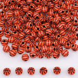 200+ pcs Basketball Beads Sport Bulk Kandi Beads for Jewelry Making, Bracelet Keychain Becklace Charm Bead Kit (Basketball)