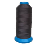 Bonded Nylon Sewing Thread V69 T70 1500yds for Outdoor, Upholstery (Dark Gray/Charcoal)