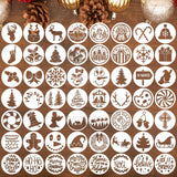 Small Christmas Stencils for Painting on Wood 3?Christmas Stencils for Crafts Reusable Snowman Santa Believe Holiday Draw Templa