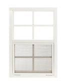 Shed Window 14 W x 21 H, Flush Mount White for Sheds, Playhouses, and Chicken Coops 1 PK (W1421WBX1)