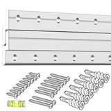 Z Clips 30 1 Pack - French Cleat Picture Hanger Heavy Duty - Wall Mirror Mounting Bracket - Flush Mount Hanging Kit for Shelf, P