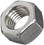 Small Parts FSC58HN316 316 Stainless Steel Hex Nut, Plain Finish, ASME B18.2.2, 5/8-11 Thread Size, 15/16 Width Across Flats, 35
