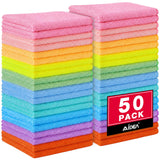 AIDEA Microfiber Cleaning Cloth, 50PK, Cleaning Rags, 11.5inch11.5inch