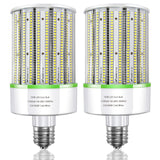 TJBB 2 Pack 150W E39 Large Mogul Base LED Bulb, LED Corn Cob Light Bulb 21,000 Lumens 6000K Cold White, 800W MH/HPS Replace for 