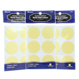 BAZIC 2 Gold Foil Notary and Certificate Burst Seal Labels (6 Sheets. 42 Labels)