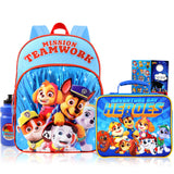 Paw Patrol Backpack and Lunch Box Set for Toddlers School Bundle + More