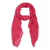 Hadley Wren Womens Lightweight Summer Insect Shield Scarf, Hot Pink, One Size