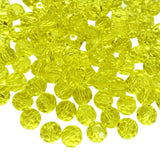 Jmassyang 50 Pieces 10mm Faceted Round Crystal Glass Beads Spacer Beads for Jewelry Making, Bracelets Necklaces Earrings Wind Ch