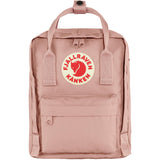 Fjllrven Kanken Mini Backpack - Compact Everyday Carry, Durable Vinylon Fabric - Travel, Chalk Rose