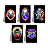 woopme Astronaut Space Theme Bookmark Magnetic for Kids Boys Girls Students Books Lovers Readers Gift Magnetic Page Clips Foldin