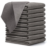 Hkshaoda Microfiber Magic Cleaning Cloth 10 Pack Thickened Streak Free Lint Free Reusable Rags Absorbent Towels for Glass Wi