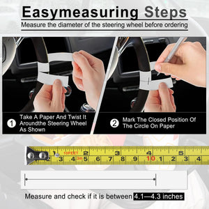 JUSTTOP Car Steering Wheel Desk for Laptop,Multipurpose Travel Car Accessories, Car Seat Stand Trays for Eating, Steering Wheel