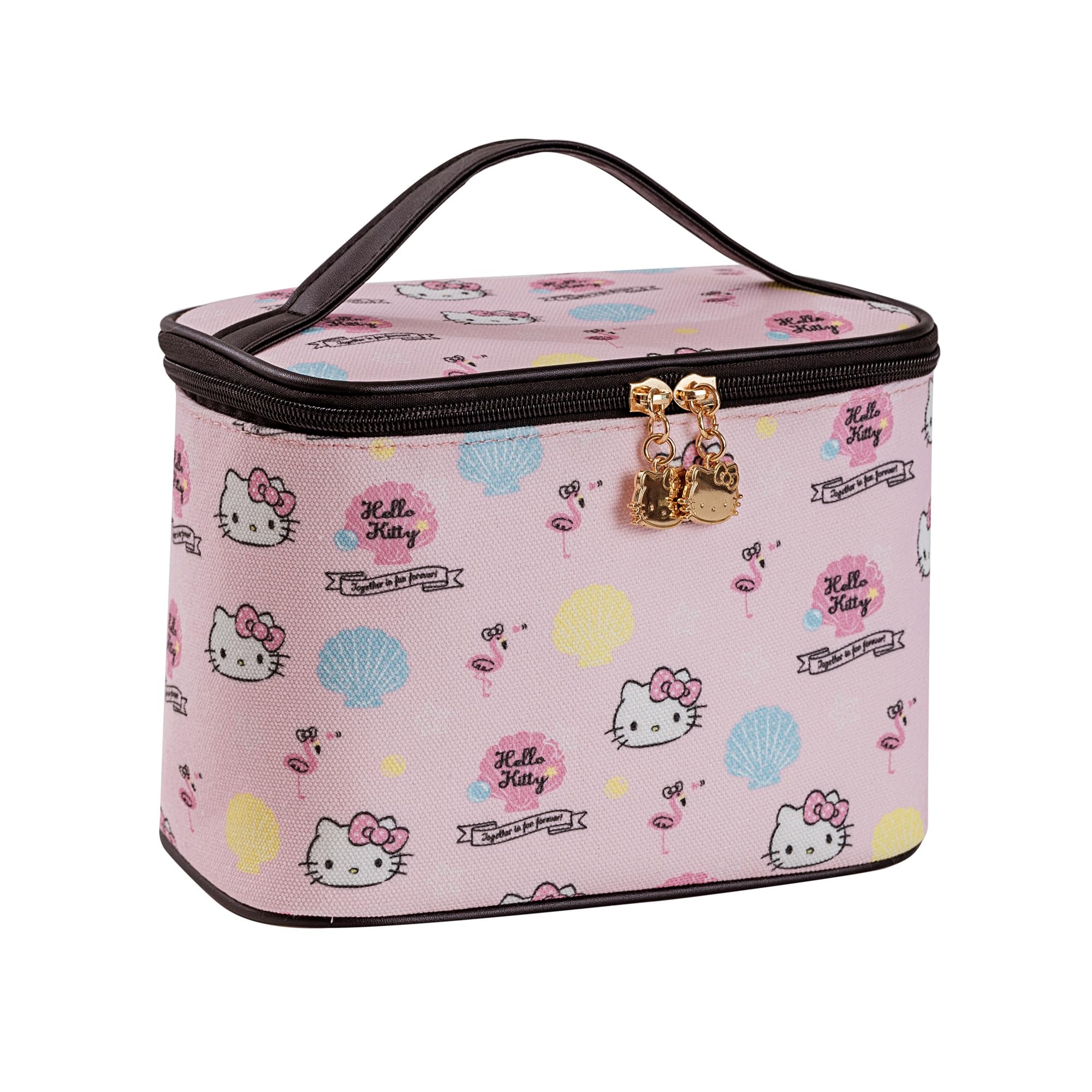 AmBealla Make up Bag Travel Cosmetic Bags Brush Holder Zipper Pouch Case Organizer Cute Organizer Suitable for Purse for Women (