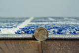 Lucia Blue Dimensions 5'3 X 7'7 Indoor/Outdoor Accent Rug