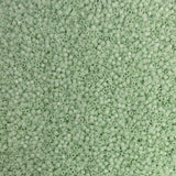 Miyuki Delica 11/0 Seed Beads - Glass Beads Bulk 5 Grams & Size 1.6mm 1000 Pieces Glass Seed Beads Light Mint (DB1496)