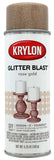 Krylon Blast Glitter Spray Craft Projects Aerosol Paint, 5.75 Ounce (Pack of 1), Rose Gold