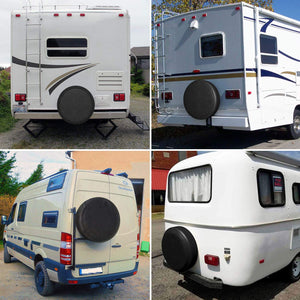 AmFor Spare Tire Cover, Universal Fit for Jeep, Trailer, RV, SUV, Truck and Many Vehicle, Wheel Diameter 30 - 31, Weatherpro