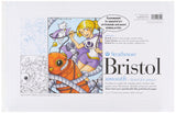 Strathmore (25611 STR25611 24 Sheet Smooth Bristol Pad, 11 by 17, Blue Lined