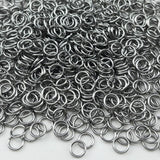700pcs 7mm Stainless Steel Jump Rings Connector Rings for DIY Craft Jewelry Making Necklaces Bracelet Earrings Keychains