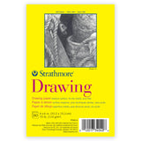 Strathmore 300 Series Drawing Paper Pad, Tape Binding, 60 Sheets, White, 4x6 inch, 1 Count
