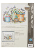 Dimensions Stamped Cross Stitch Kit, Watering Cans, 14 x 11