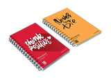 A5 Notebook (Unruled Wire Bound Spiral Notebook, Multicolor) 210 X 148 Mm (Pack Of 2) (Apc111Le)